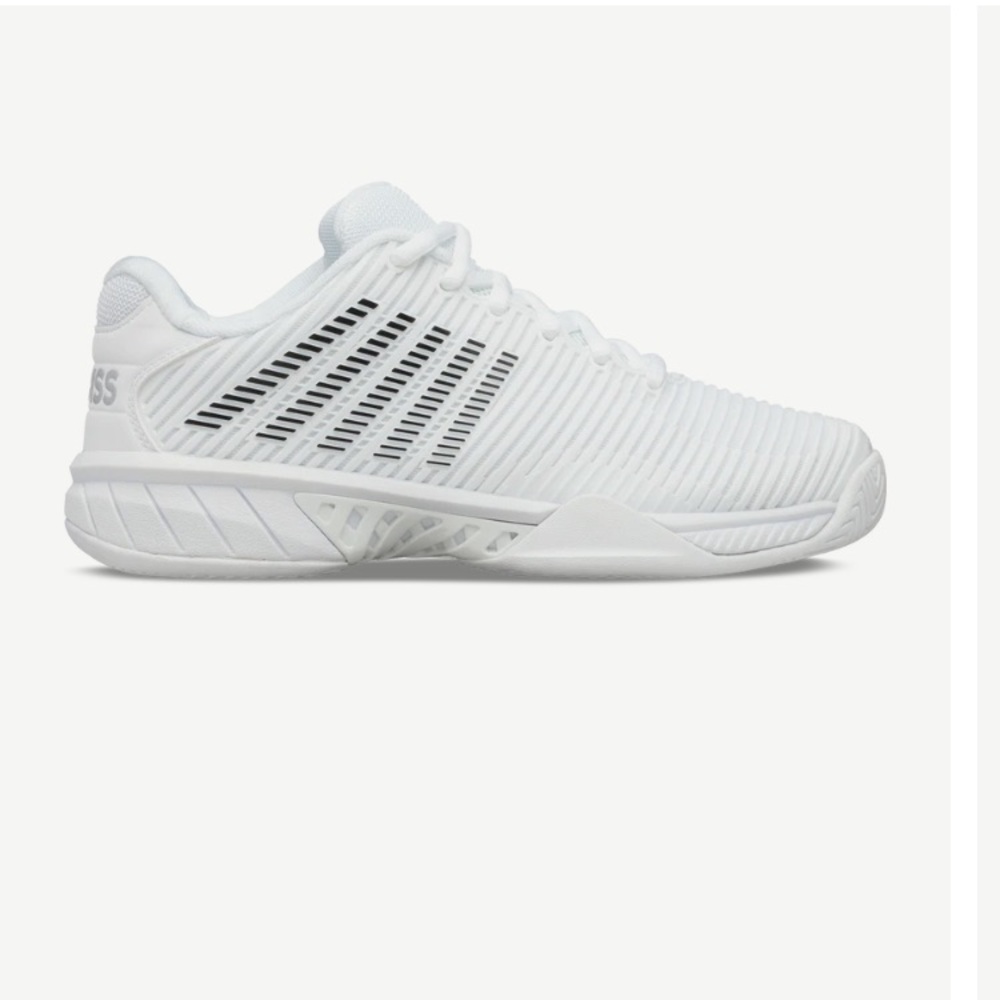 K-Swiss Hypercourt Express 2 Women’s Tennis Shoes in White, Size 7-1/2